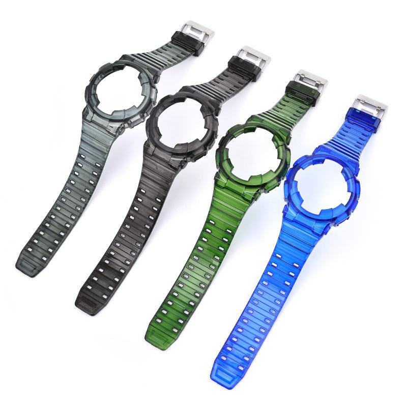 Pour Casioak GA-110 GA100 GD-120 Bracelet de montre pour Casio gshock Hommes Montre-bracelet mate Sport Résine Silicone Band