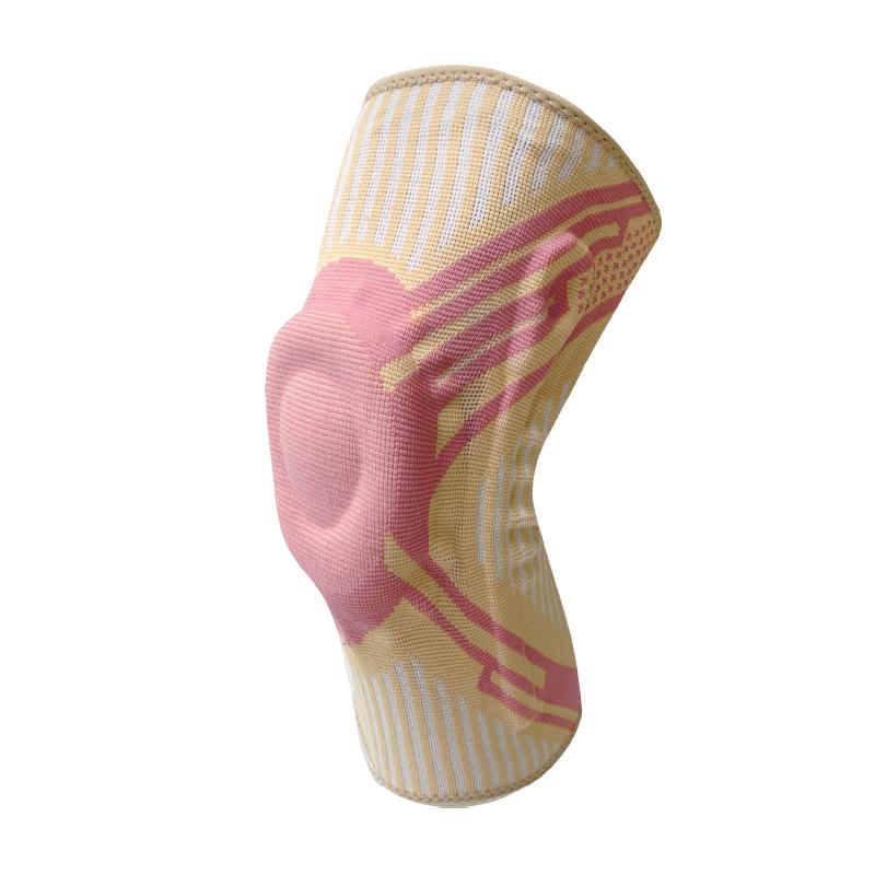

Sports Knee Pads Brace Support Sports Fitness Basketball Spring Knee Booster Meniscus Joints Protector Running Accessories S