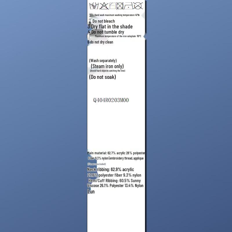 Women's Plus Size Embroidered Round Neck Pullover Sweater