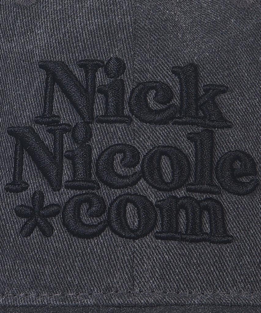Nigaennikol Nn Dotcom Signature Ball Cap_Denim Charcoal