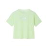 Training Series Logo Letter Drop Shoulder T-Shirt Women Tops Cocktail-Green 162327109-2