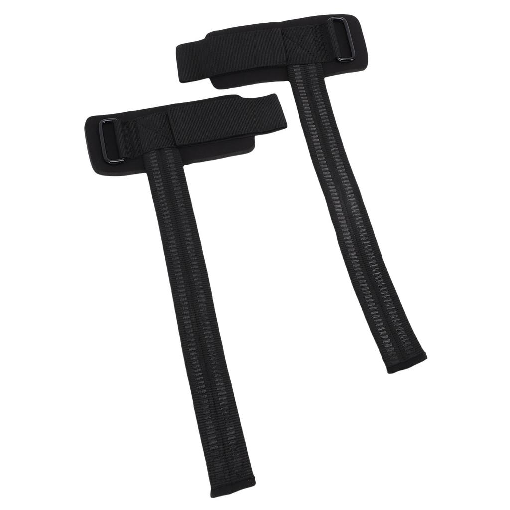 2PCS Correas de Levantamiento de Pesas con Anillo en D Soporte de Muñeca Ajustable para Levantamiento de Pesas para Entrenamiento en Gimnasio Levantamiento de Peso Muerto Máquina de Cableado