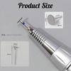 Manicure Flying Saucer Polishing Head T Round Metal Nail Drill Bit Short Tip Trimming DIY Nail Art Tool Accessories