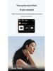 Q18 Over-Ear Bluetooth Earphones with Color Screen, ANC Noise Reduction, and AI Translation.