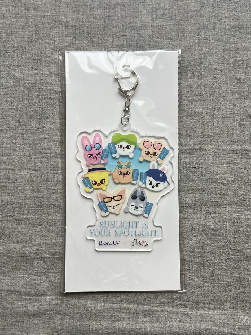 

[USED] Kao Biore UV x Stray Kids collaboration keychain (not for sale)