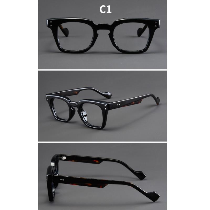 Women's glasses, men's and women's fashion square large-frame glasses