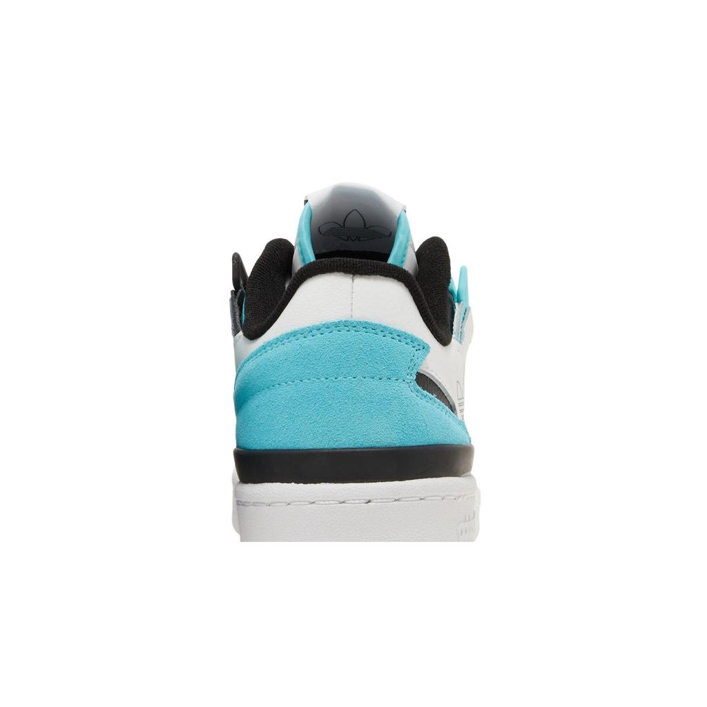 adidas Forum Exhibit Low 'White Pulse Aqua' (Unisex) Cloud White / Core Black / Pulse Aqua Skate Shoes GZ5390