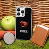 ManeS-skinS Hip Hop Design Phone Case for iPhone 16 15 14 13 12 11 Pro Max Sheepskin Silver-edged Protective Case