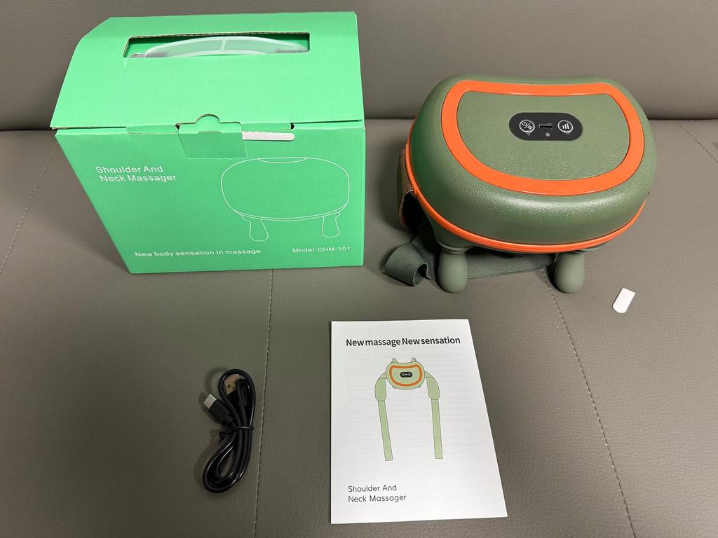 Compact Turtle Neck and Shoulder Kneading Massager