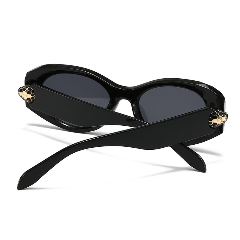 Korean Trendy Retro Square Large Frame Sunglasses Cross Border Export for European American Market Lh157