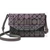 New Luminous Geometric Messenger Bag Women's Folding Rhombus Envelope Bag Clutch Bag Trendy Shoulder Bag