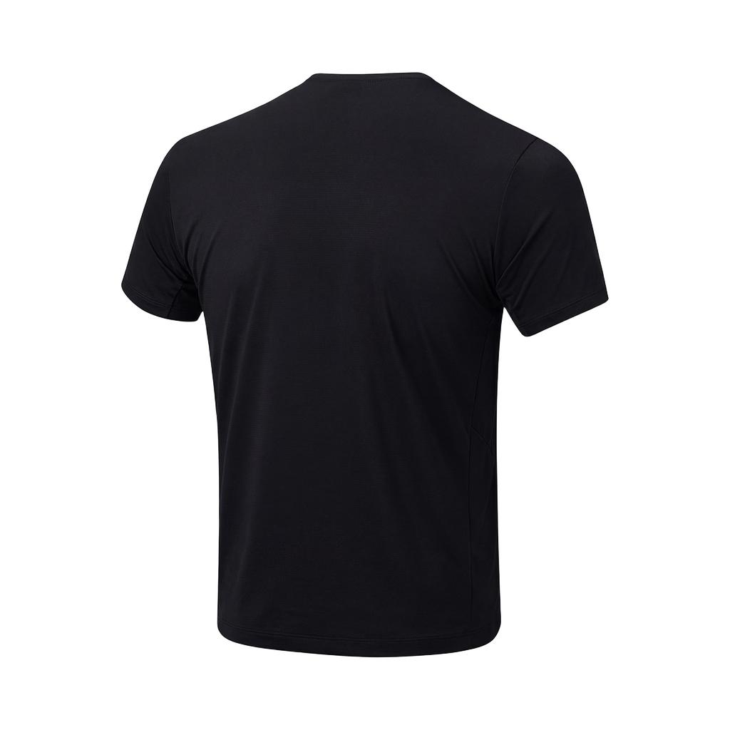 Li-Ning Ice Feel Round Neck Logo Stitching T-Shirt Men Tops ATSW515-4