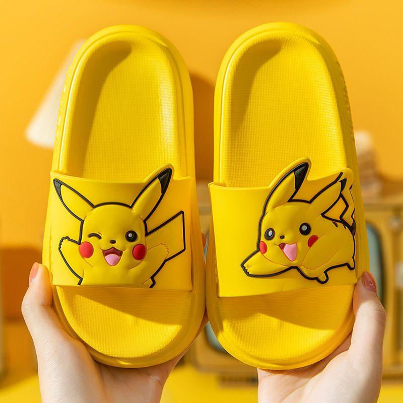Sandales Pikachu Pokémon pour Enfants Antidérapantes Plage et Douche
