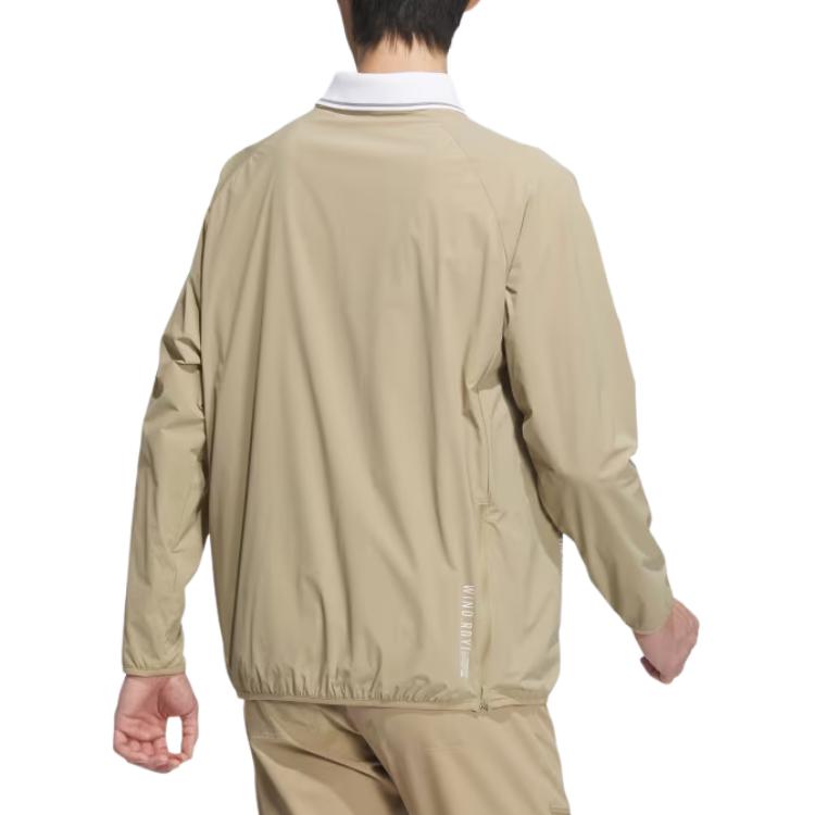 Adidas T Shirts Men's Khaki Crew Neck Moderate Straight Fit IM6422