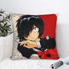 Urabe Mikoto Mysterious Girlfriend X Pillow Case  Cute Funny Pillow Cover Soft Pillowcases For Living Room Sofa