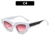 European And American Fashion New Cat Eye Sunglasses Retro Trend Versatile Men'S And Women'S Casual Sunglasses Uv-Proof Glasses