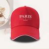 Paris France Eiffel Tower Print Baseball Cap Unisex Polyester Outdoor Casual Duckbill Hat
