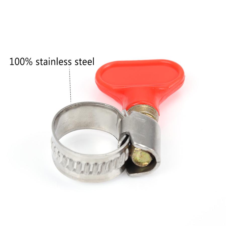 

New 30 x Car Stainless 8-12mm Butterfly Hose Clamp Resistance to Scaling & Corrosion