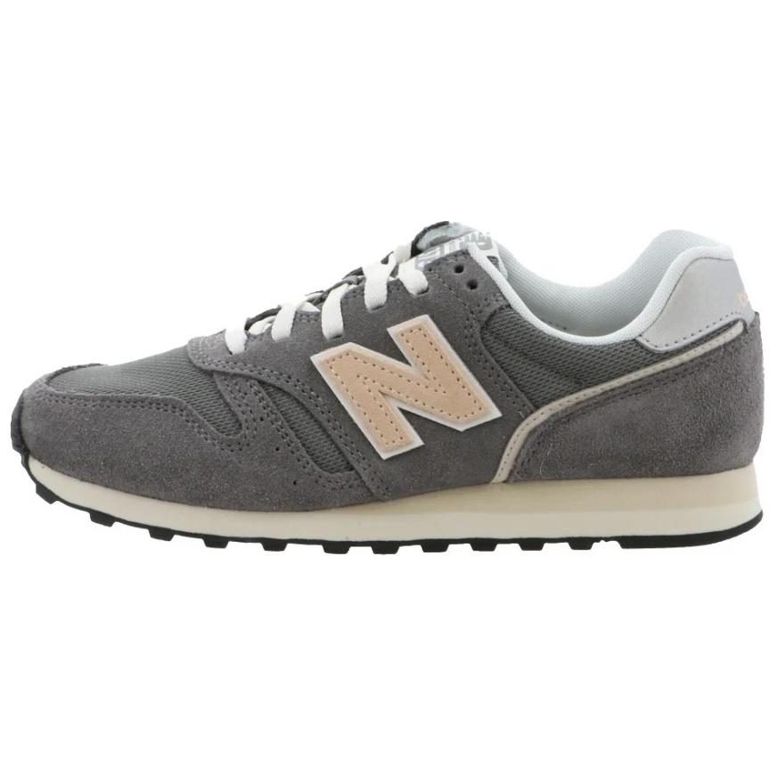 

New Balance 373 Comfortable Minimalist Leather Low-Top Casual Running Shoes Women sneaker Dark-Gray WL373GW2 36.5