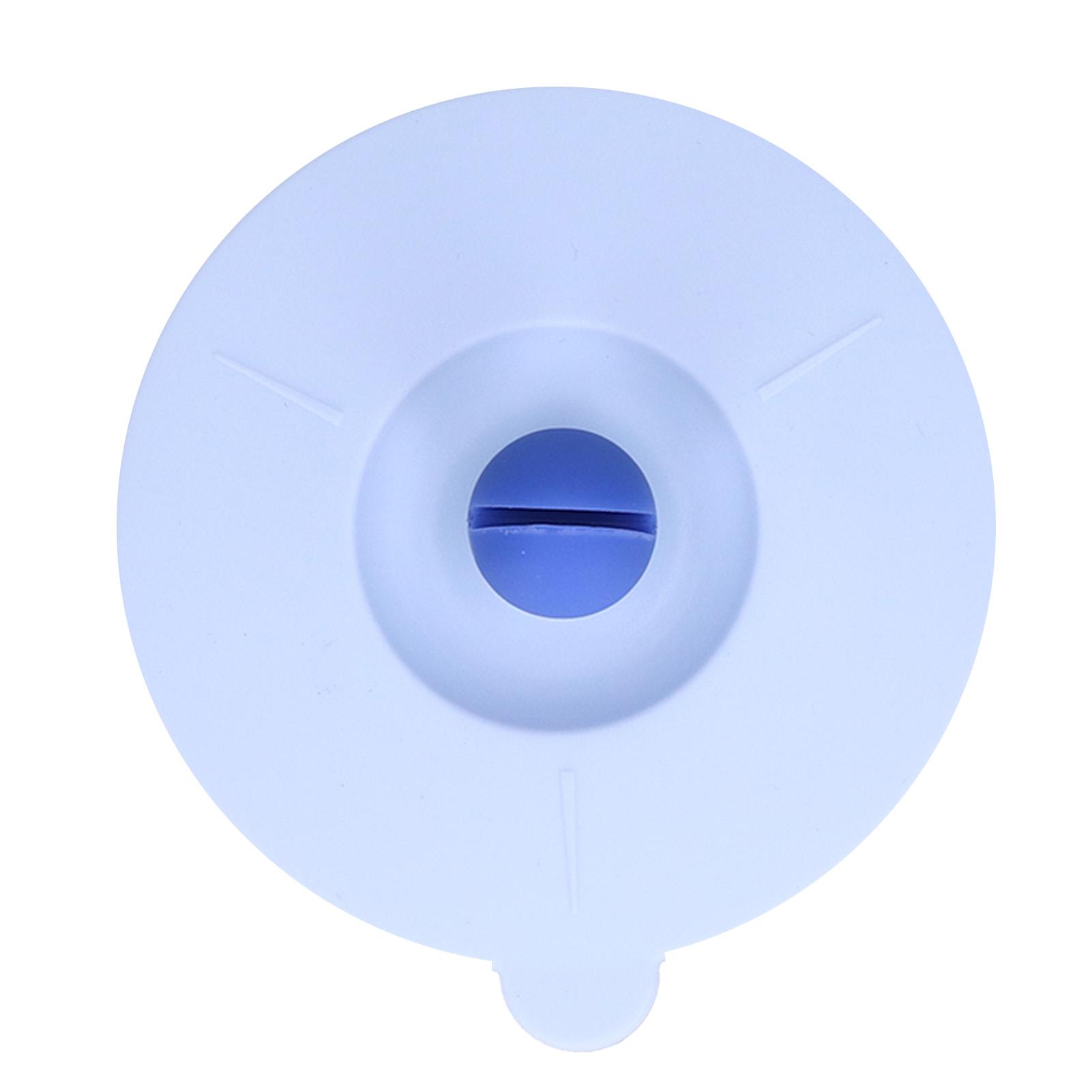 

Dustproof Mug Covers Cartoon Silicone Cup Lid for Beverage Cup Sealing AccessoriesLight Blue світло-синій колір