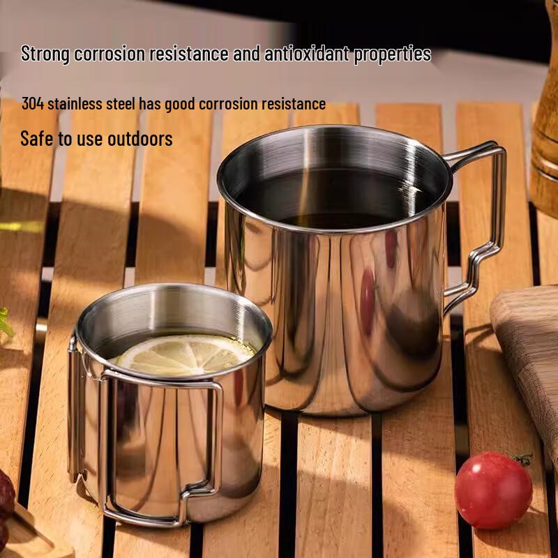 Huilingyang 304 Stainless Steel Outdoor Camping Cup