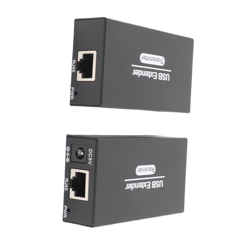 USB Extender 262ft Over Single Ethernet Cat5e 6 7 USB RJ45 LAN Extender with 4 USB 2.0 Hub for OS X for Android