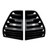 2PC For VW Golf MK5 2004 2005 2006 2007 2008 GTI R32  Rear Window Louver Shutter Cover Side Vent Trim Windshield Car Accessories