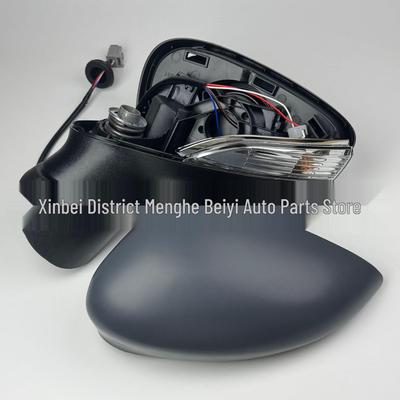 Rearview Mirror Assembly: Heated, 6-Wire, 8-Hole for Ford Fiesta MK7 08-12