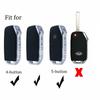 Carbon ABS Key Fob Cover Case for Kia Remote Case Holder K5 Sportage Stinger Forte