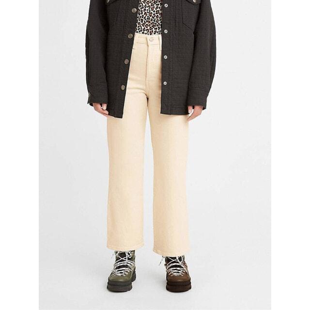 

Кремовые укороченные джинсы до щиколотки Levi s