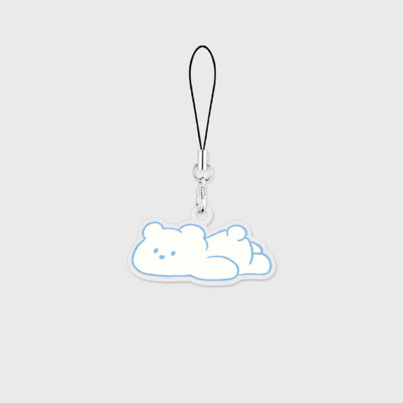 cloudy gummy phone strap