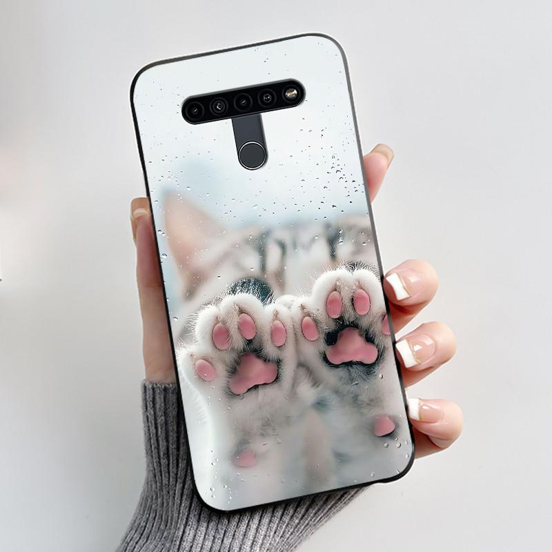 Casing For LG K41S K51S LM-K410 LM-K510 Super-Thin Slim Case Luxury Cute Cool Boys Girls Black Matte Soft Silicone Back Cover