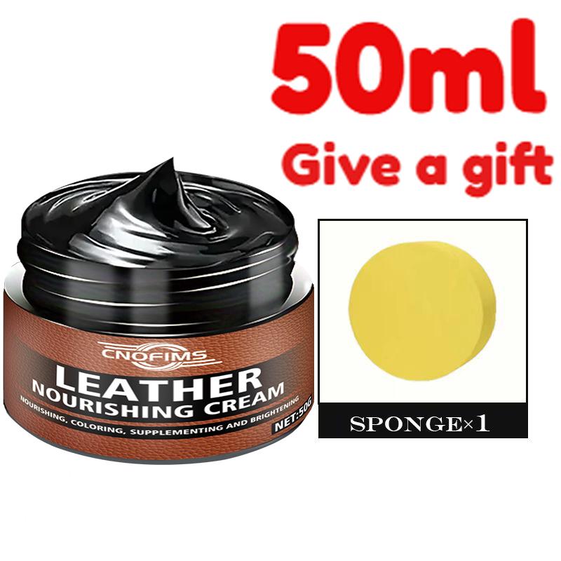 

50g Leather Edge Repair and Color Restoration Cream - Fast drying, durable, smooth to the touch formula for worn edges, peeling 50g