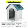 Rainproof Outdoor Dog Kennel for Medium & Large Dogs with Bed - Summer Cat Nest & Dog Cage Villa