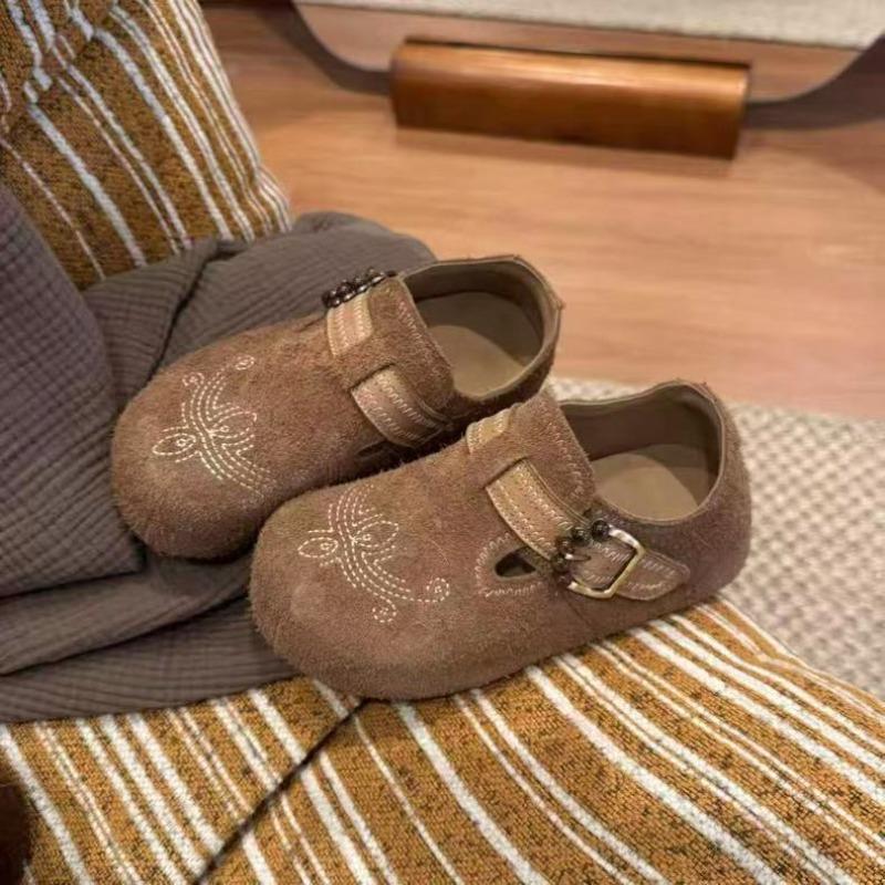 Retro 2025 New Soft Sole Versatile Women's Shoes Single Shoes