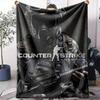 C-Counter Strike CS Go Throw Summer Lightweight Flannel Blanket Soft Breathable AC Throw for Sofa Bed Travel Cozy Nap
