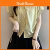 Sleeveless Baseball Jacket With Soft Satin Fabric And Stand Collar For Spring Youth Fashion