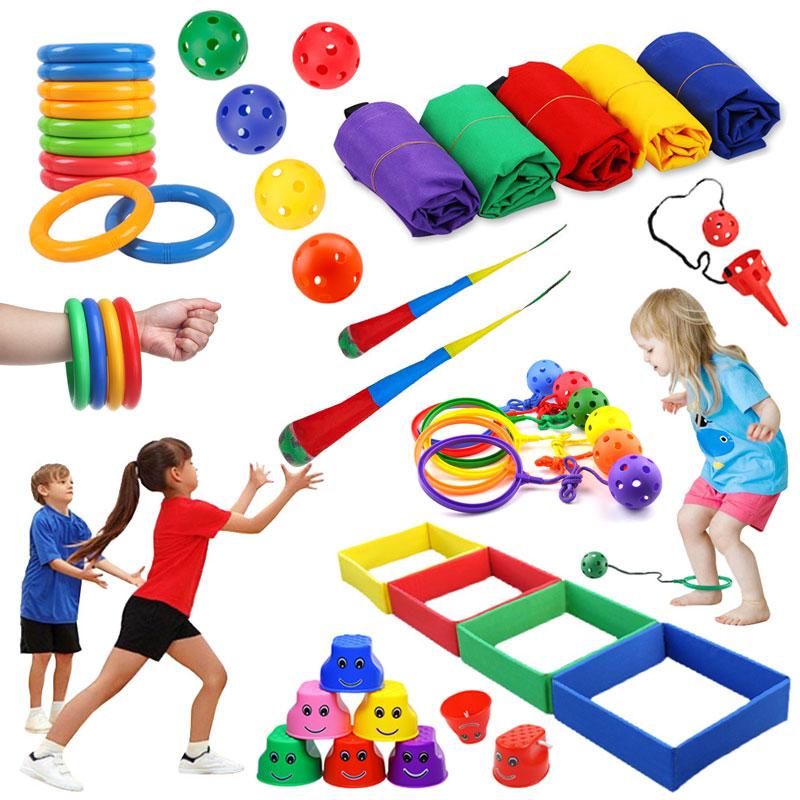 Spielzeug Sport Gleichgewicht Springen Sensorische Integrationstraining Pfarrei Outdoor-Party Gesellschaftsspiele Gruppenaktivitäten Für 3-6 Jährige Kinder