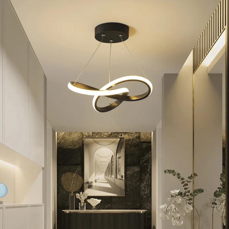 Lumină Pendant LED Nordică Pentru Living, Sală de Mese, Hol, Dormitor, Hotel, Lampă Suspendată, Corp de Iluminat pentru Decor Interior, Lustră