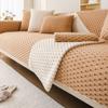 Thickened Winter Plush Sofa Cushion Warm New Modern Minimalist Cream Style Anti Slip Sofa Towel Backrest L Soft Cover Home Decoration