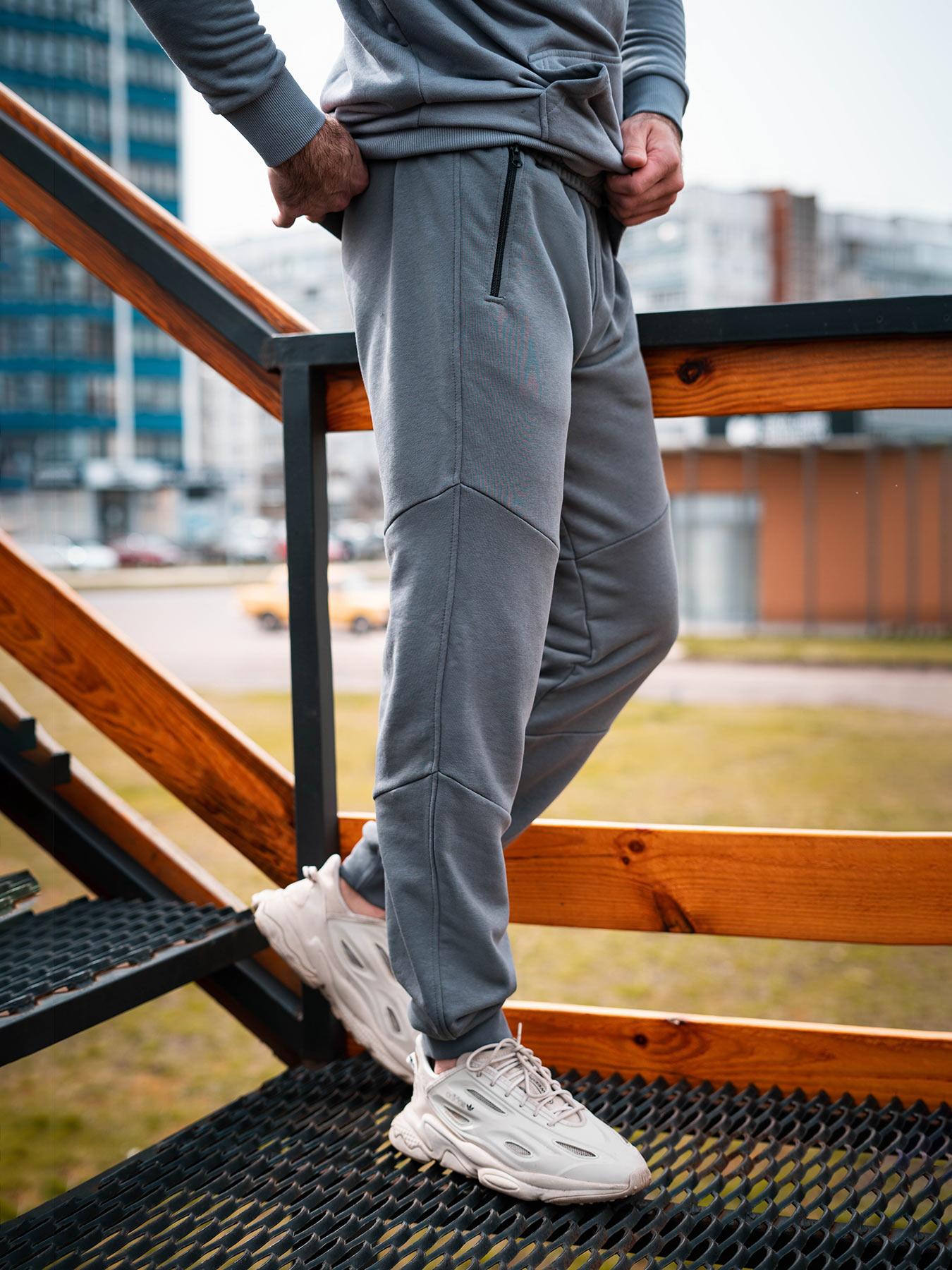 

Штани спортивні оверсайз Custom Wear XL сірий