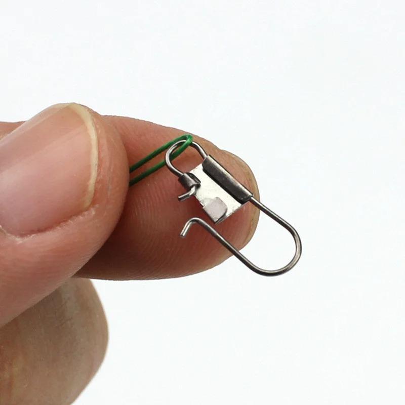 20pcs 15/20/25cm Anti-bite Steel Wire Leader Leashes For Fishing 50LB With Swivel Fishing Lure Accessories Pike Bass