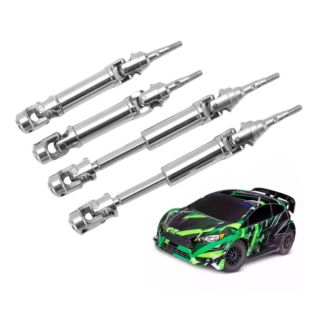 Front Rr CVD Drive Shafts Set Strong Structure Metal Replacement for   ST   1/10 4X4 Brushless Rc Car