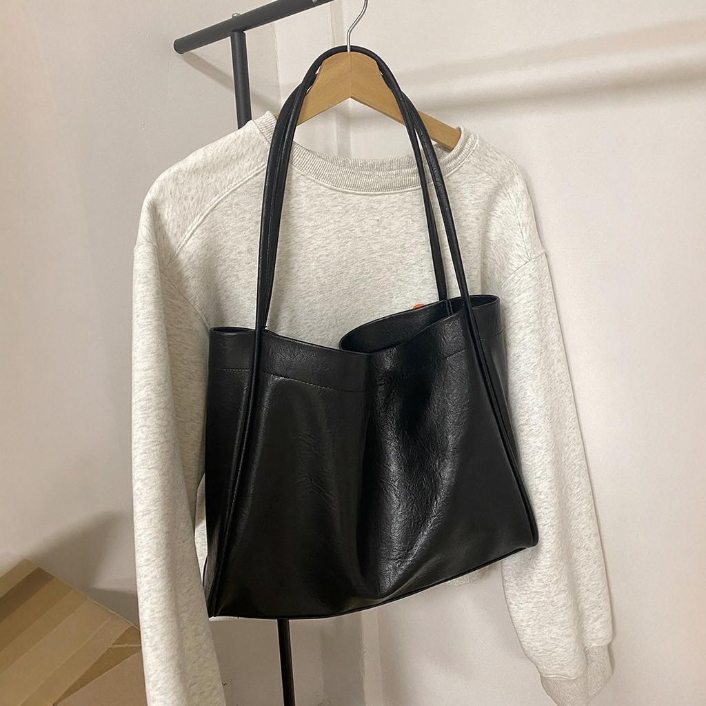 Bag Fashion Niche Shoulder Commuter Tote Single Shoulder Version Bag for Women Lazy Han Bag
