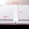 Bed Bridge, Bed Gap Filler Adjustable Mattress Connector Twin to King Converter Kit, for Rooms Bedroom