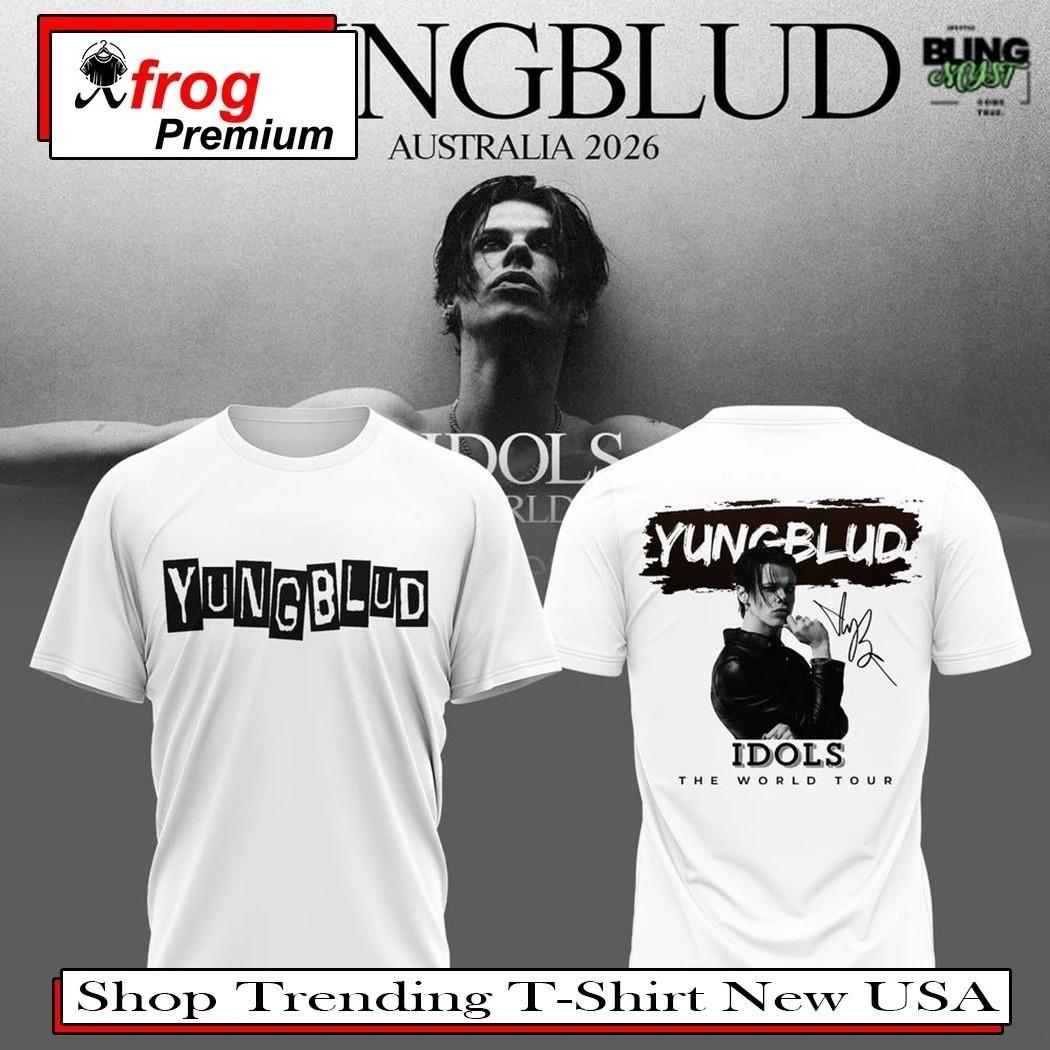 Yungblud IDOLS The World Tour 2026 T-Shirt Unisex All Sizes XXXL