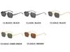 2022 Trending Square Frame Sunglasses: European-American Double Beam Street Style