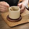 Retro Japanese Commercial Ceramic Mug Office Earthen Pottery Hanging Ear Coffee Large Ceramic Coffee Mugs