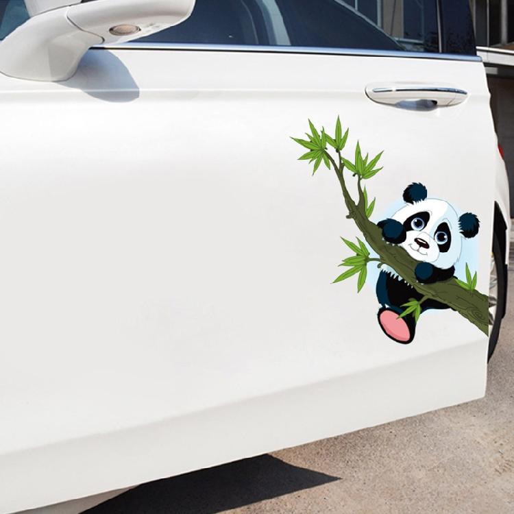 Wandaufkleber Niedlich Bunt für Riesenpanda-Muster Laptop-Außendekorationen Wand D