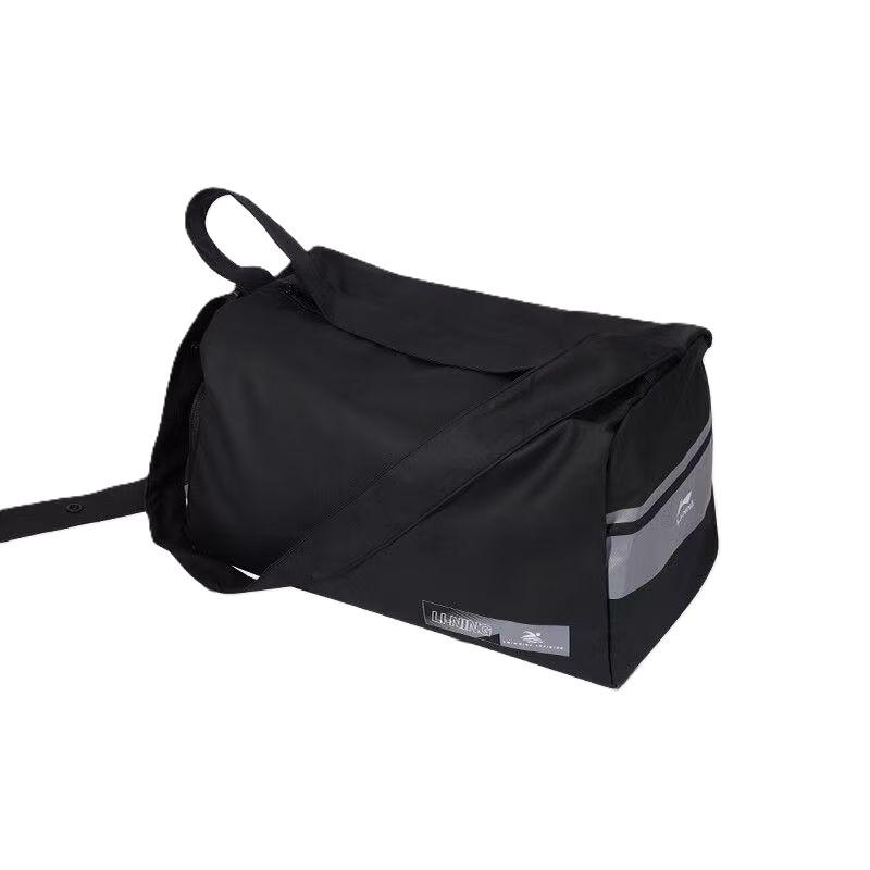 

New LiNing Polyester Gym Bag Unisex Black AUST710 40.1*22.1*24.1CM